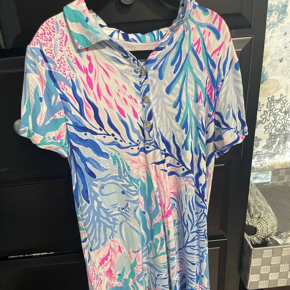 Lily Pulitzer dress.